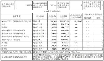 深圳市广聚能源股份有限公司2022年度陈述摘要