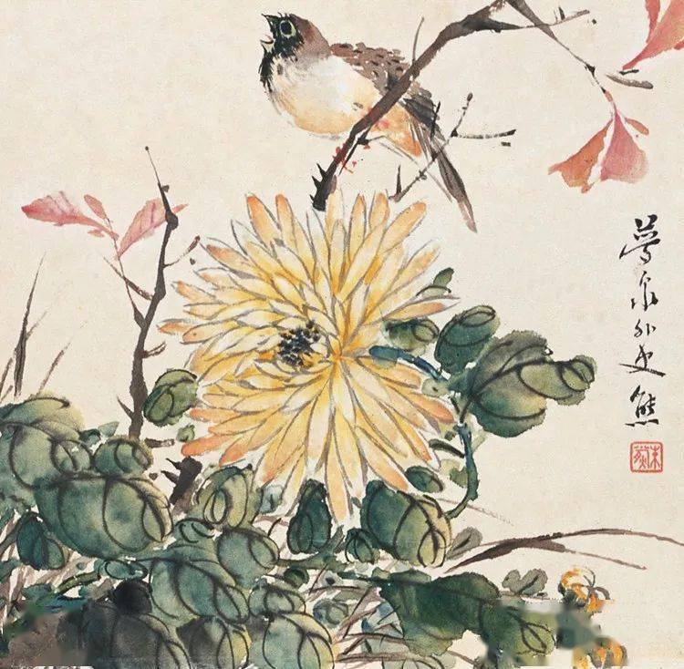 朱熊写意花鸟，别开生面_搜狐网