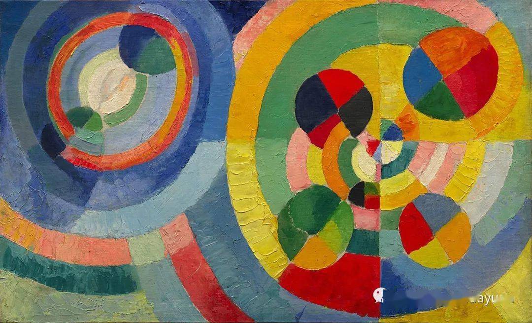 绘画欣赏—robert·delaunay_色彩_国展_索尼娅·德劳内