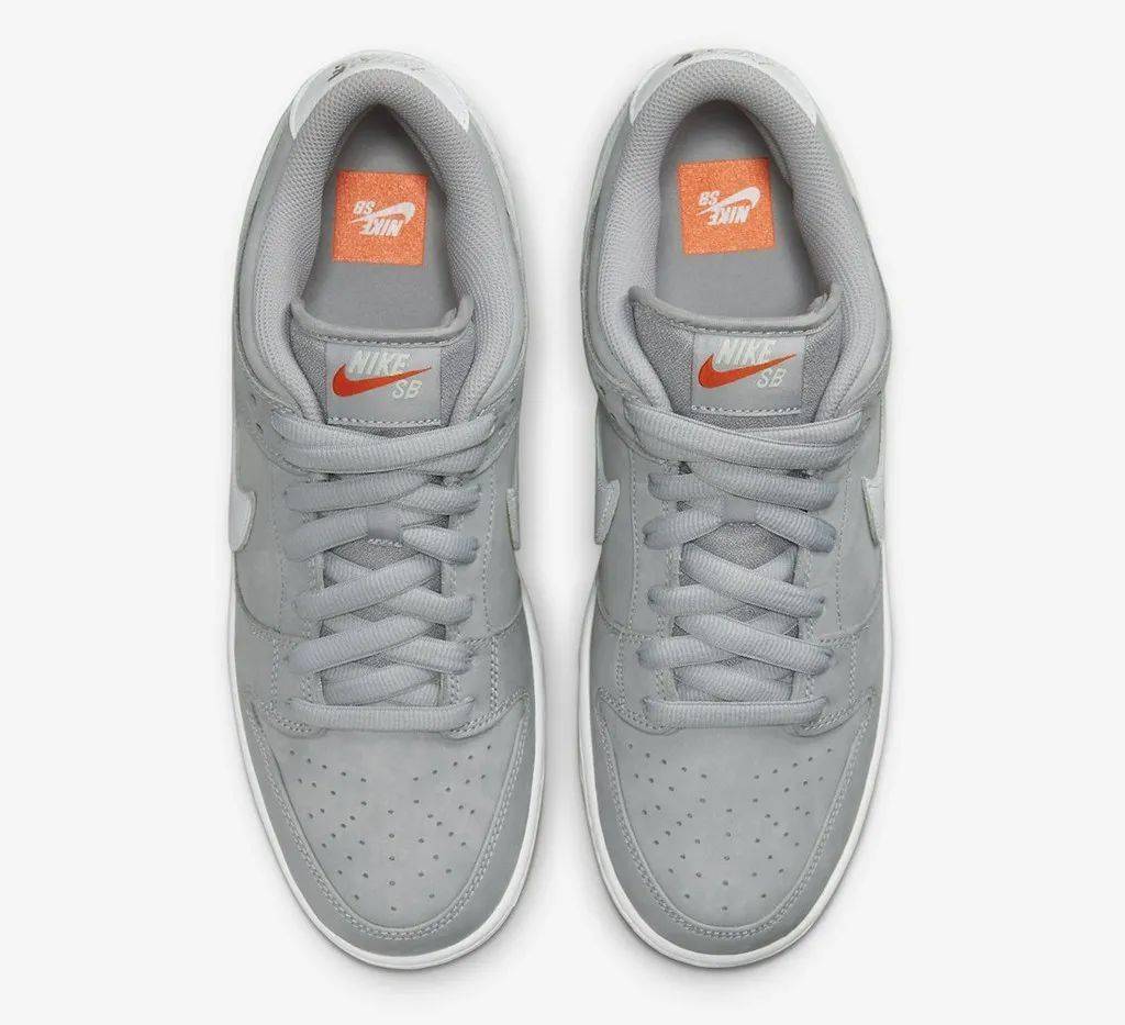 灰生胶nike dunk low "grey gum"即将发售!_麂皮_灰色