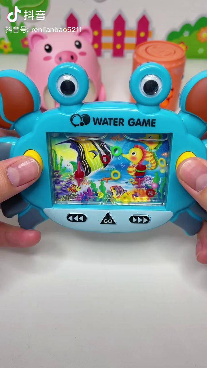 水中套圈游戏机,童年的回忆怀旧玩具水中套圈圈