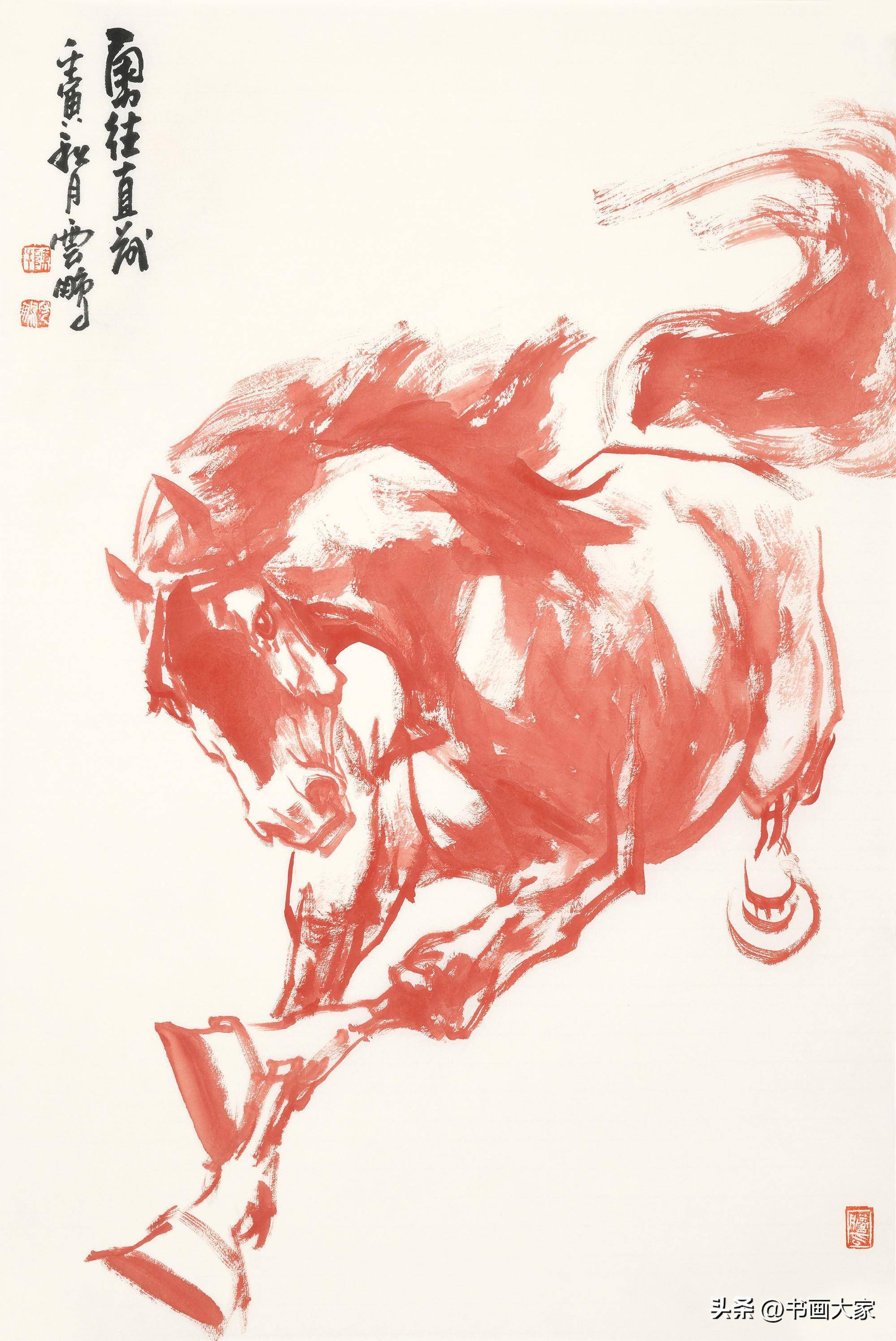 陈云鹏作品因为大写意画的重点在于形其内,在于视觉之内的神韵,这也是
