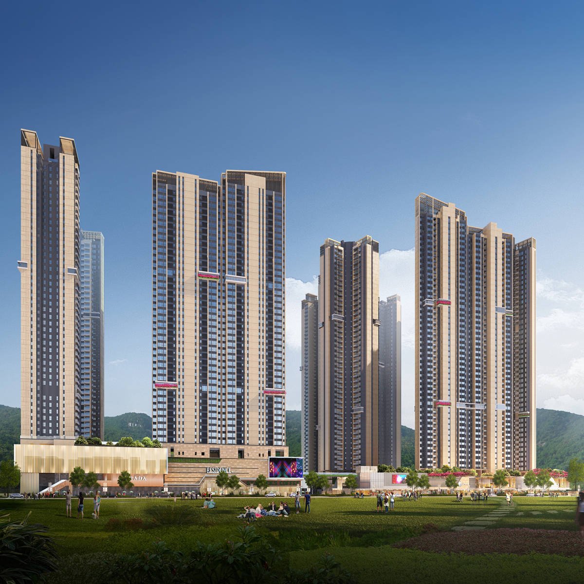 坪山金地自在城楼盘详情，深圳金地自在城销售中心，深圳金地自在城花园_大城_商业街_项目