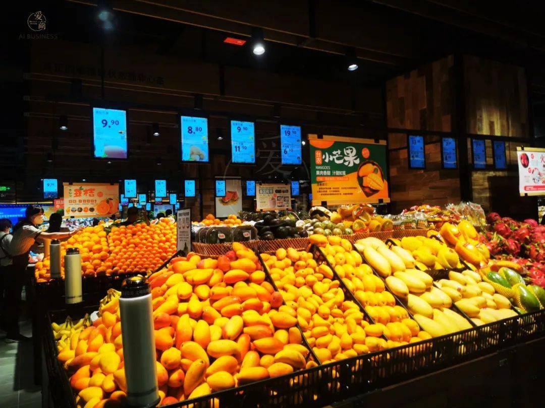 胖东来金汇店——生鲜陈列分享_零售_顾客_自然