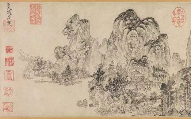品鉴 | 以文人画为主流的元代绘画_山水_壁画_竹石