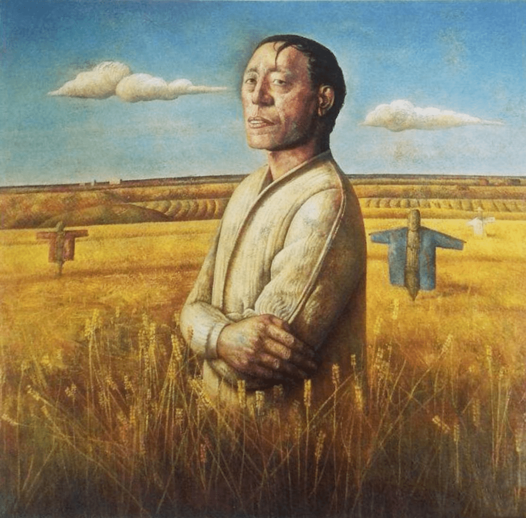 张志坚 刘海洋 李卓 张剑 李陶然 高明 布面油画 2020年青年,让青春在