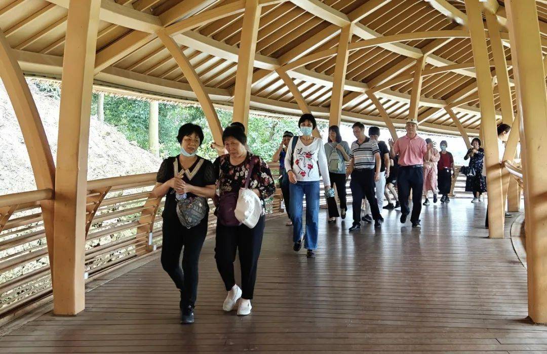 "五一"假期,企石各景点游人如织!_游客_市民_公园