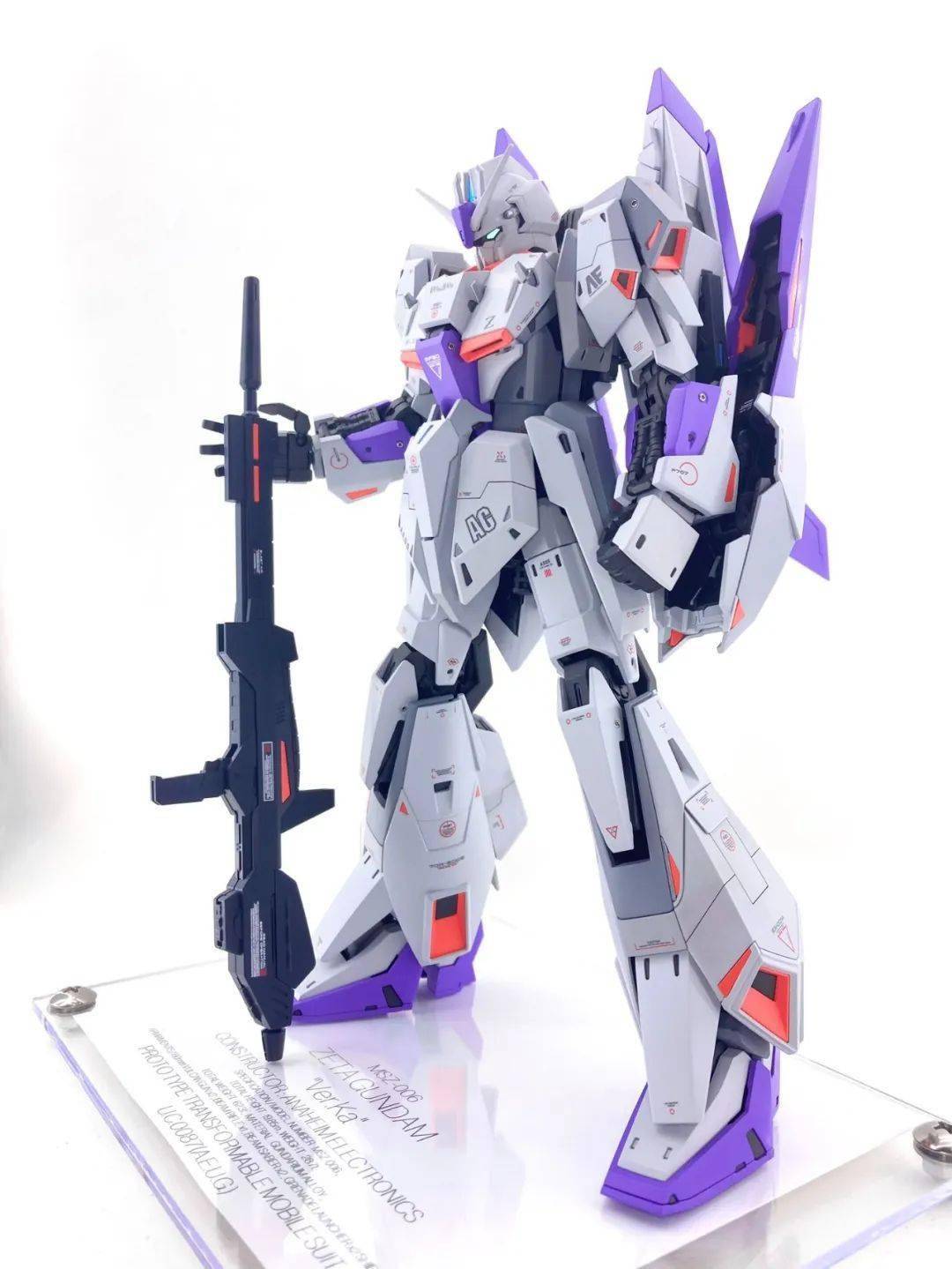 ka版zeta清新涂装,到手就被改色_公众_高达_模型