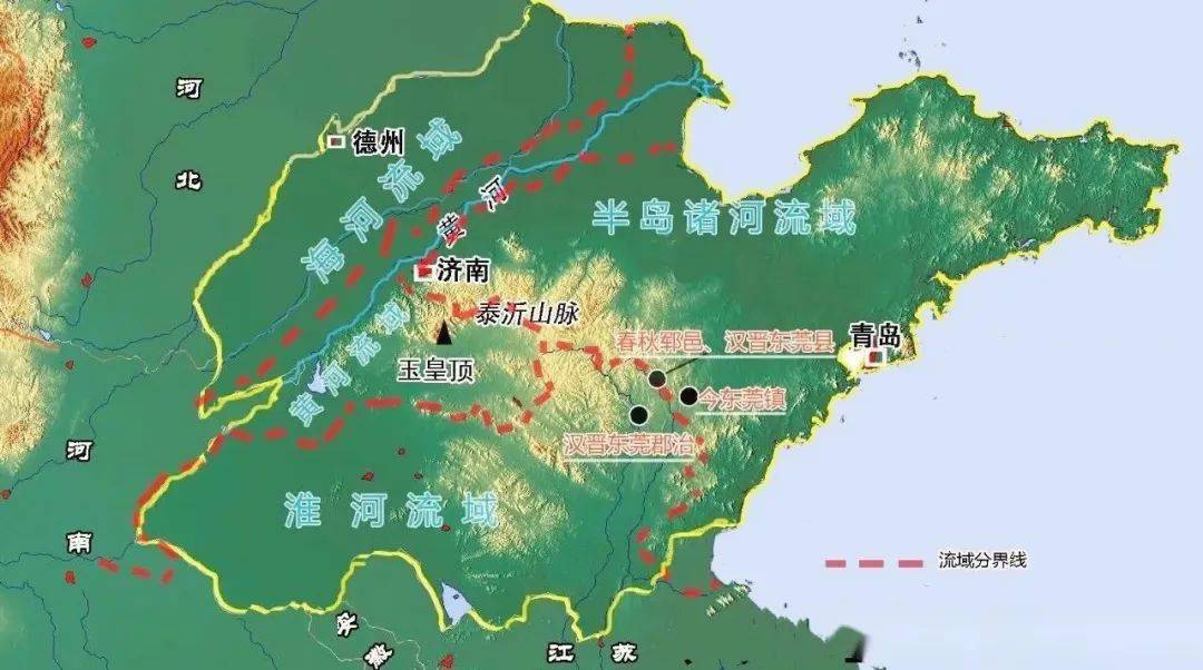 山东汶河地图图片