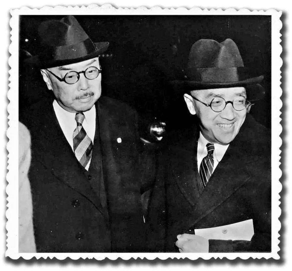 图说:驻美大使胡适与继任者颜惠庆_外交_美国_上海