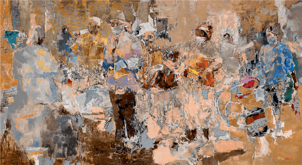 全国画院美术作品展览|油画入选作品(一)_cm_河北_北京