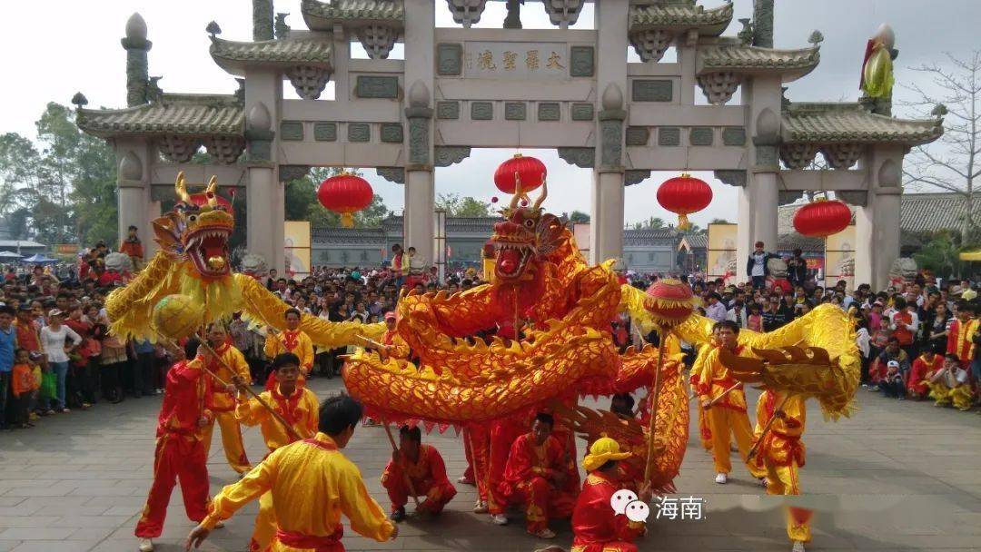 定安县是军坡节最盛行的地域之一,因定安处于海南岛山区和中北部平原
