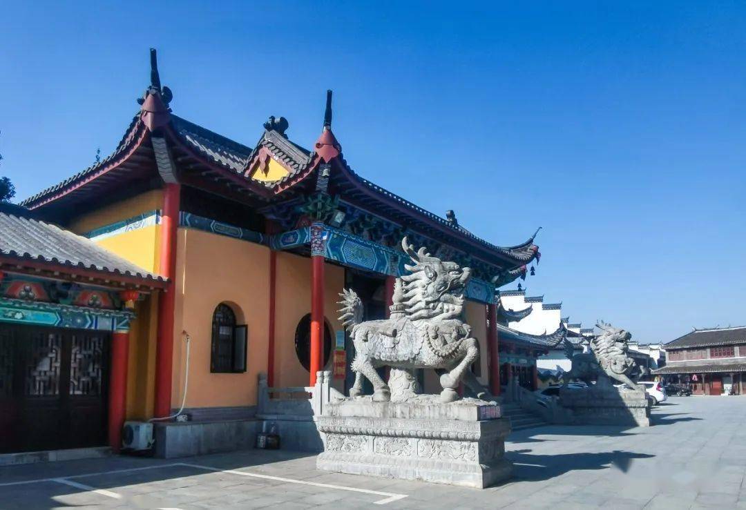 合肥:三河古镇万年禅寺_宋太祖_摄影_万世