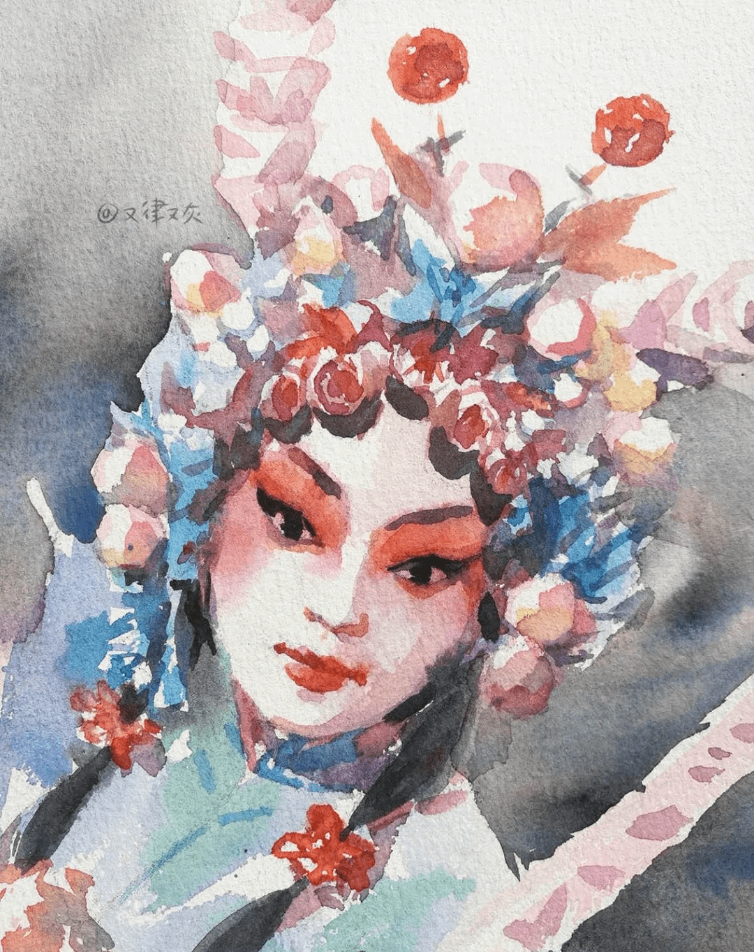 一颦一笑都让人心动,国家宝藏《京剧》,分享一组京