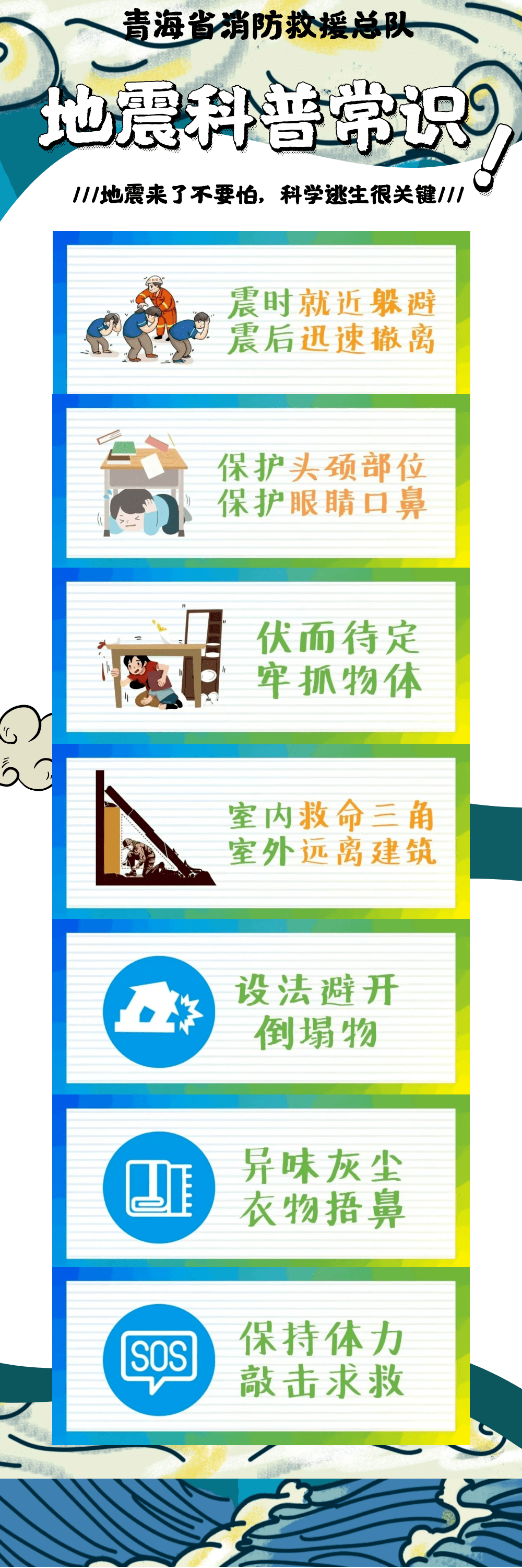 地震应急 | 安全自救