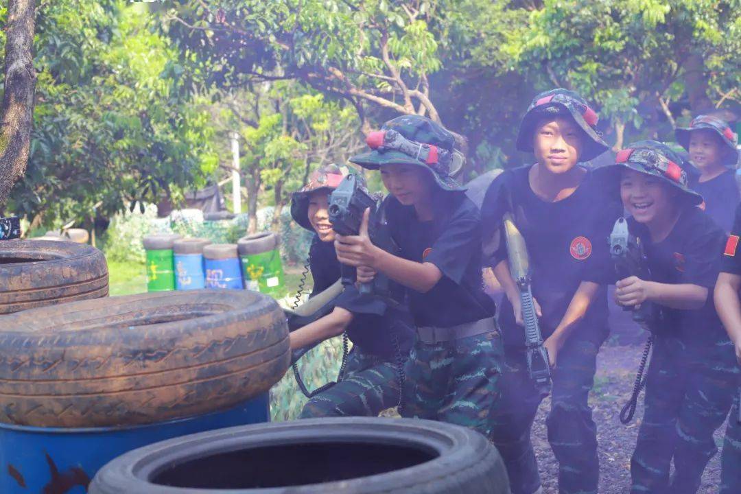 阳光少年童子军开营啦!