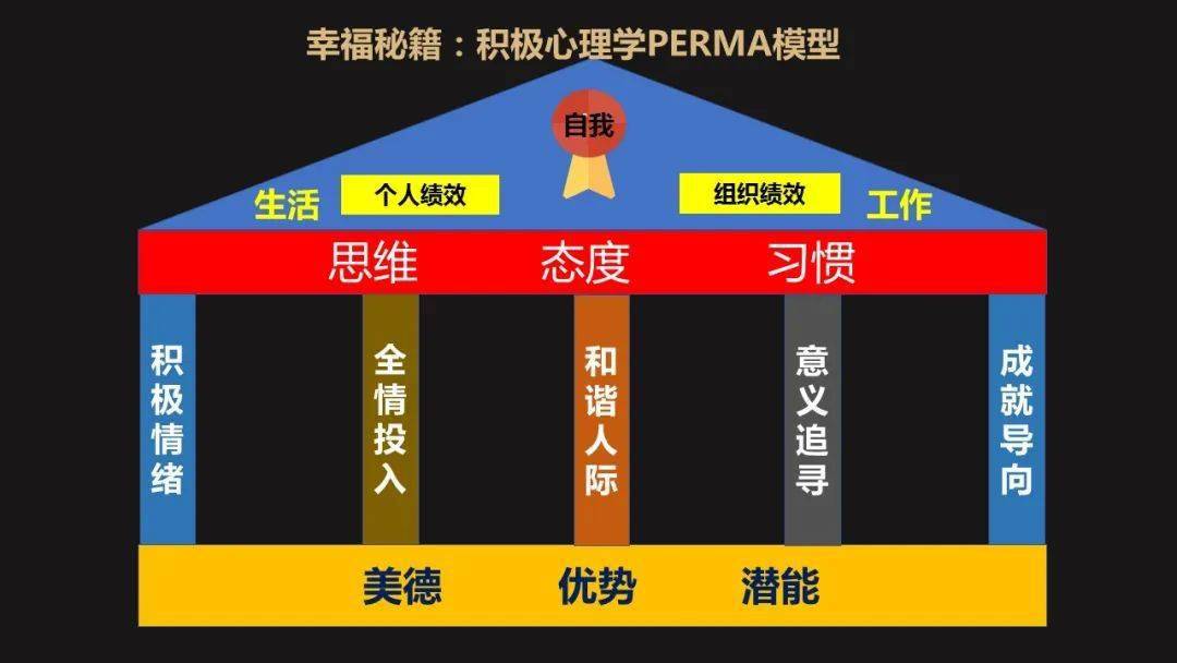 积极心理学里的幸福perma模型perma模型是由积极心理学之父马丁.