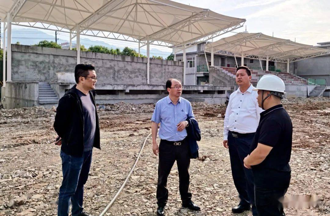 动态丨汉阴:副县长刘济兵督导调研城建项目建设,安全生产工作_扬尘