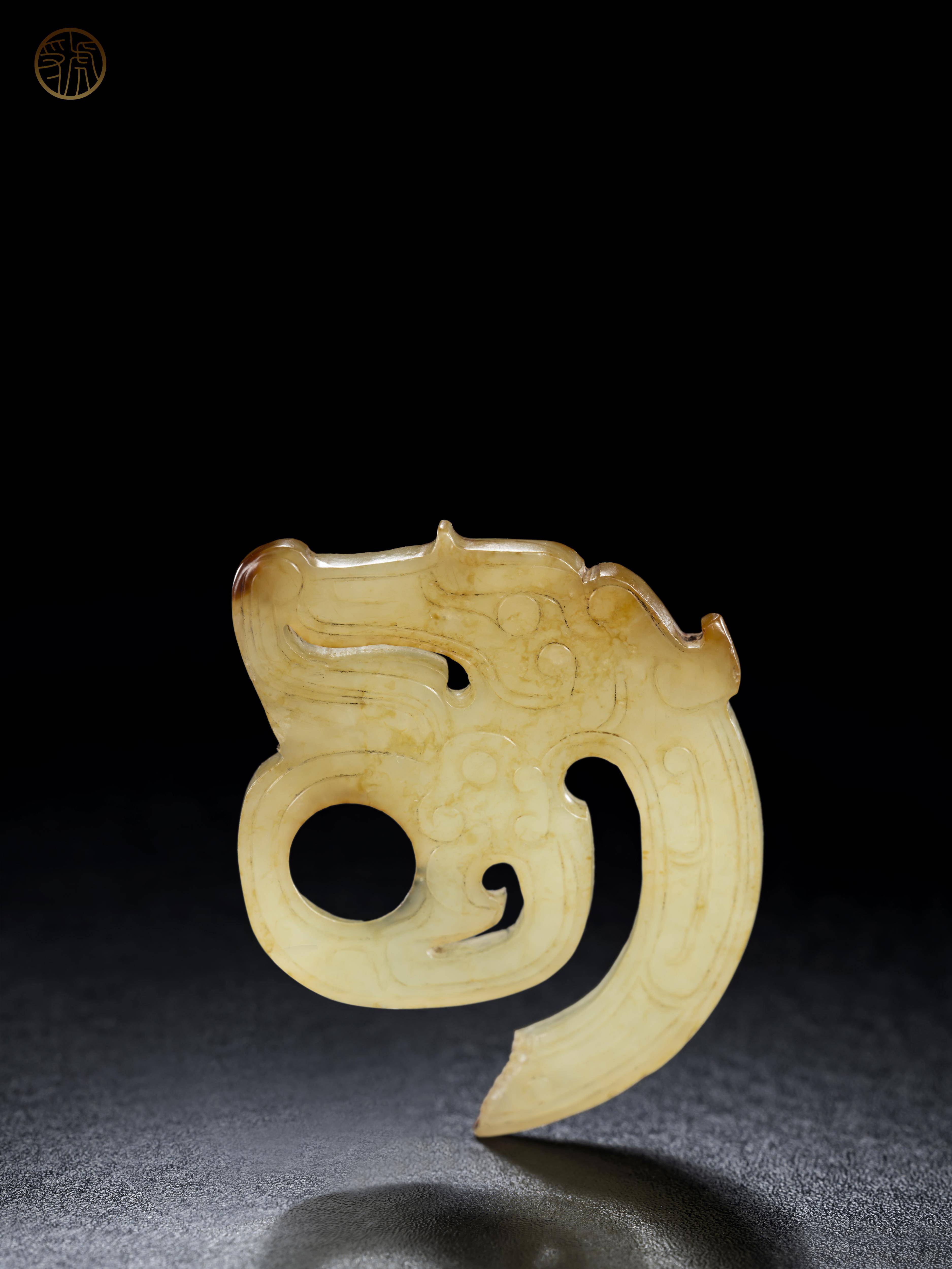 指尖上的国宝99丨西周虢国人龙合纹玉佩_玉器_形象_动物