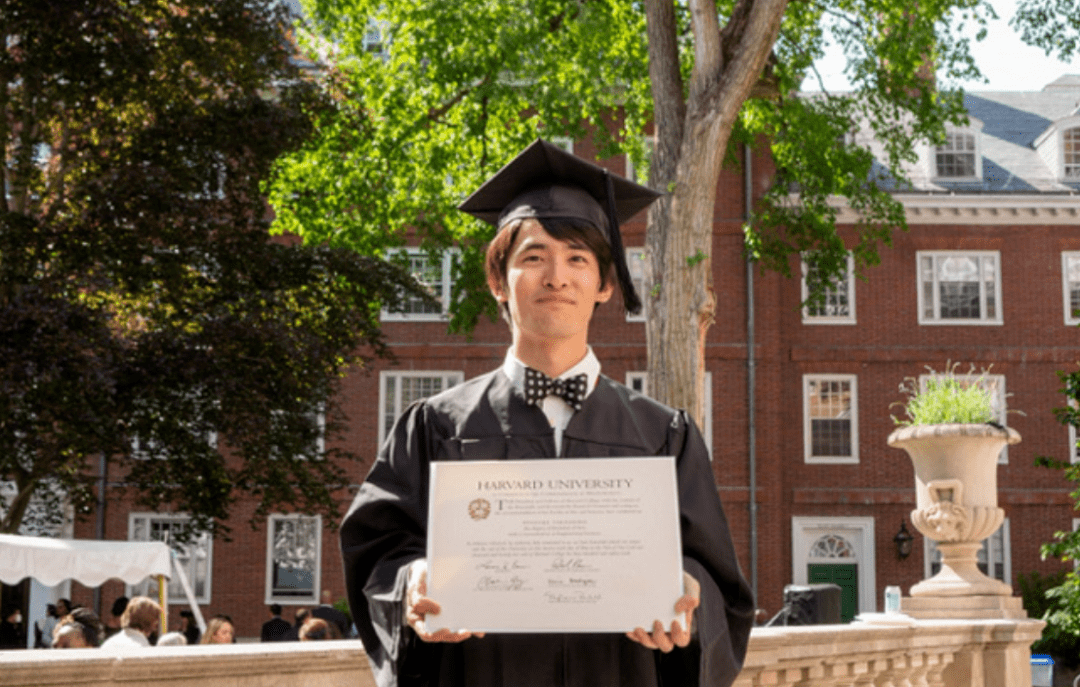 哈佛大学毕业证合照图片