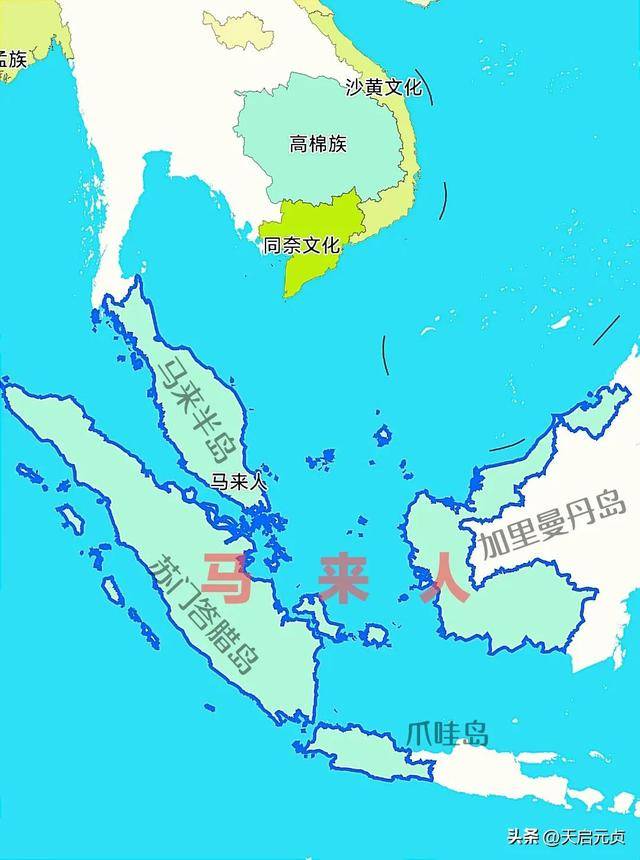 马来西亚版图变迁：从西马到东马，大马来西亚国土如何横跨两岸？马六甲三佛齐王国 