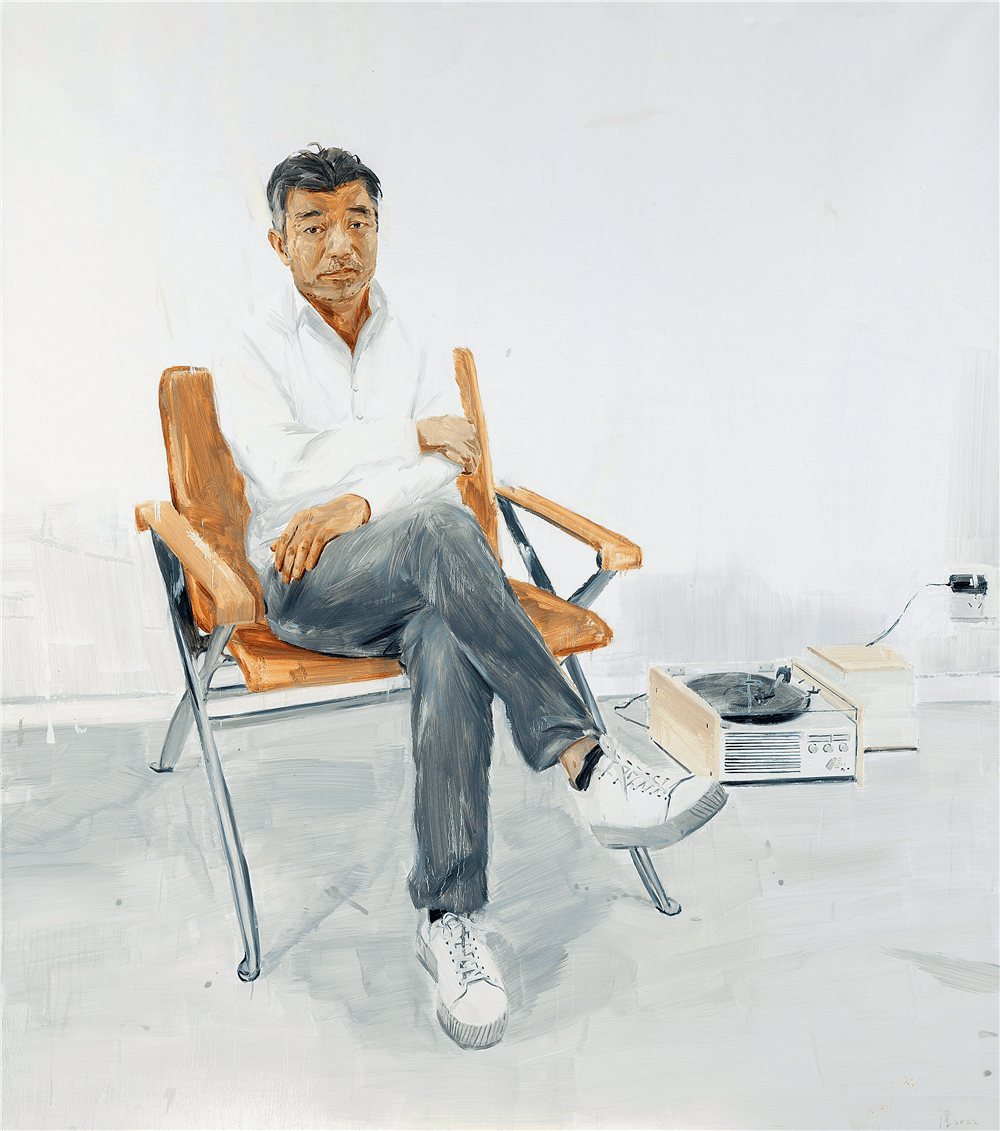 油画 120cm×190cm 新疆余尚红 郊游 油画 120cm×200cm 江苏何静雯