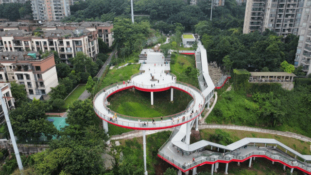 重庆这些路网更新完毕_步道_空间_交通