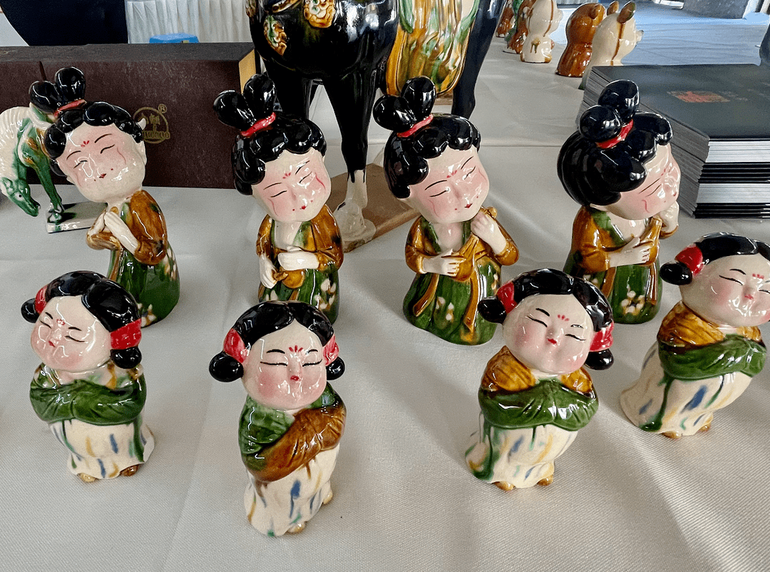 去十八梯赶"非遗大集"_旅游_唐三彩_文化