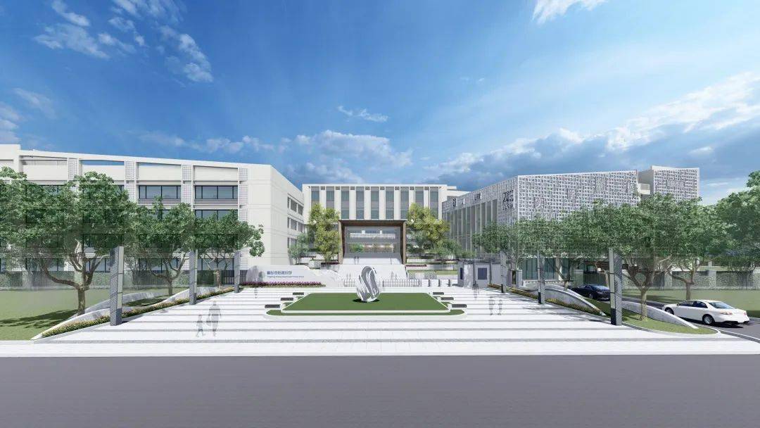 伯鸿学校,效果图曝光!_桐乡市_校园_陆费逵