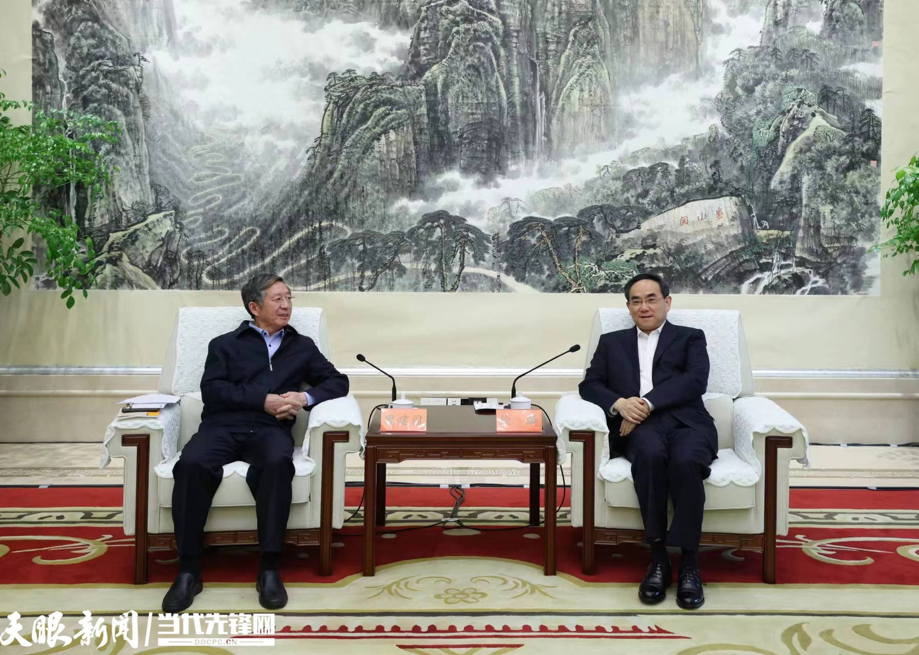 徐麟会见中国航空发动机集团有限公司党组书记、董事长曹建国一行_发展_贵州_企业