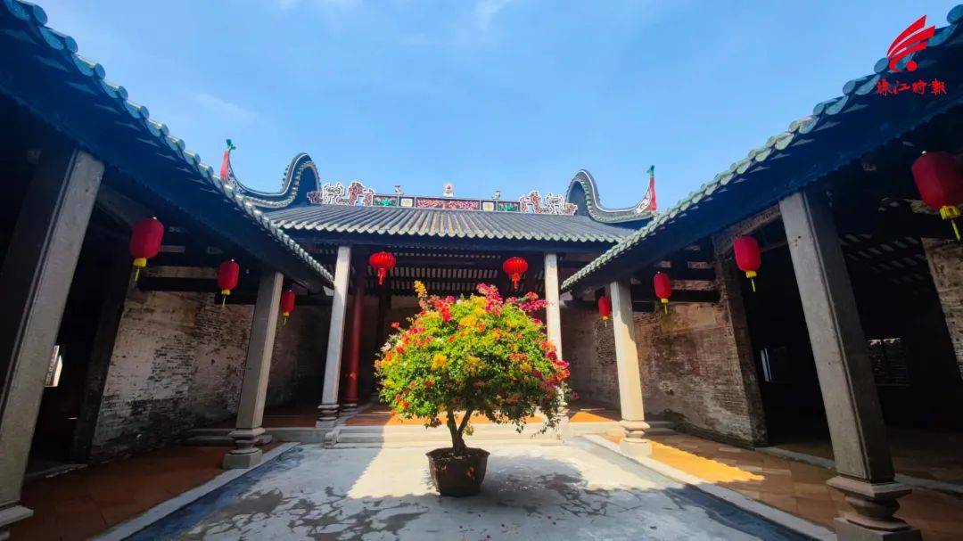 叠滘圩的图甲会馆见证历史痕迹.无商贸,不城市.