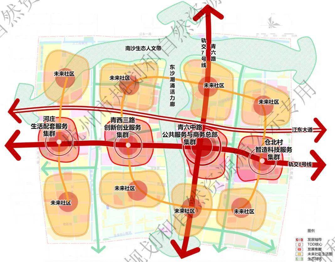 钱塘区江海之城控规草案公示,定位湾区门户,新城客厅_规划_设施_单元