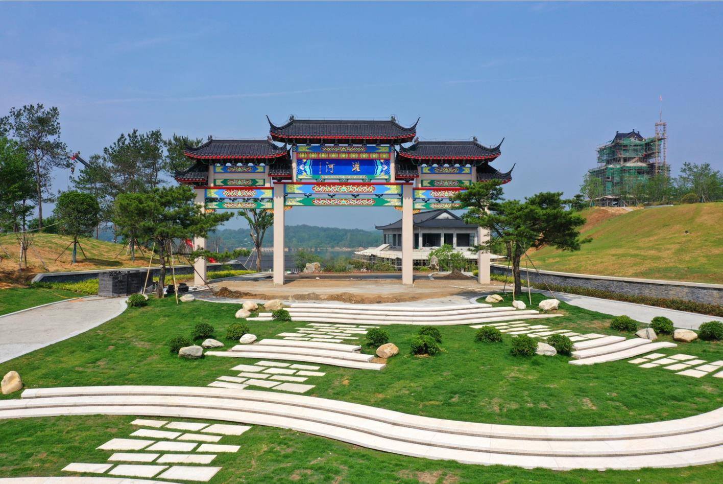 人水和谐,商城县绘就"大美灌河"新画卷_建设_生态_项目