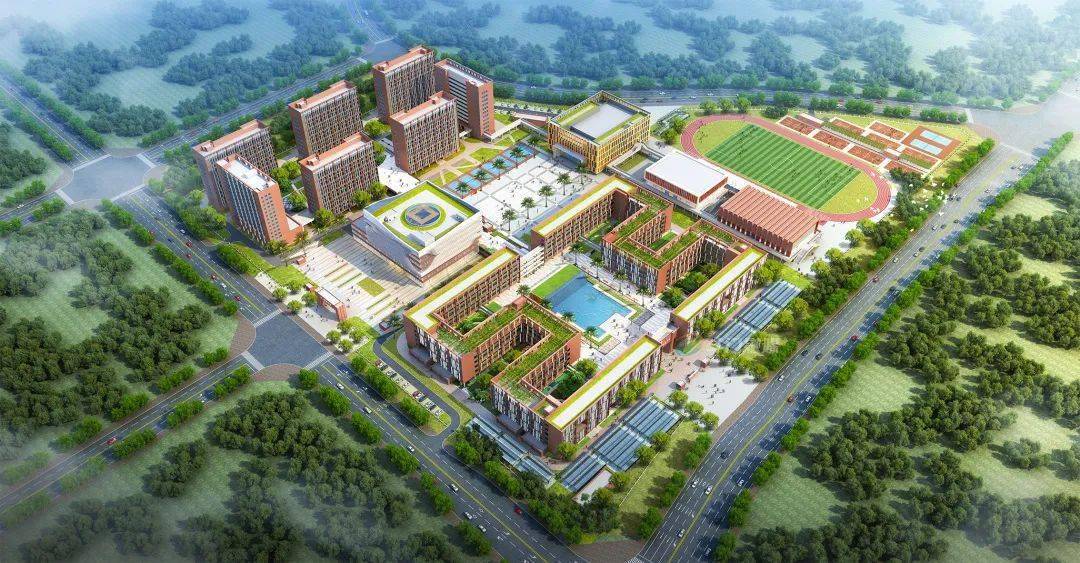纳入二中教育集团!珠海市麒麟中学今年9月正式招生!_项目_施工_校园