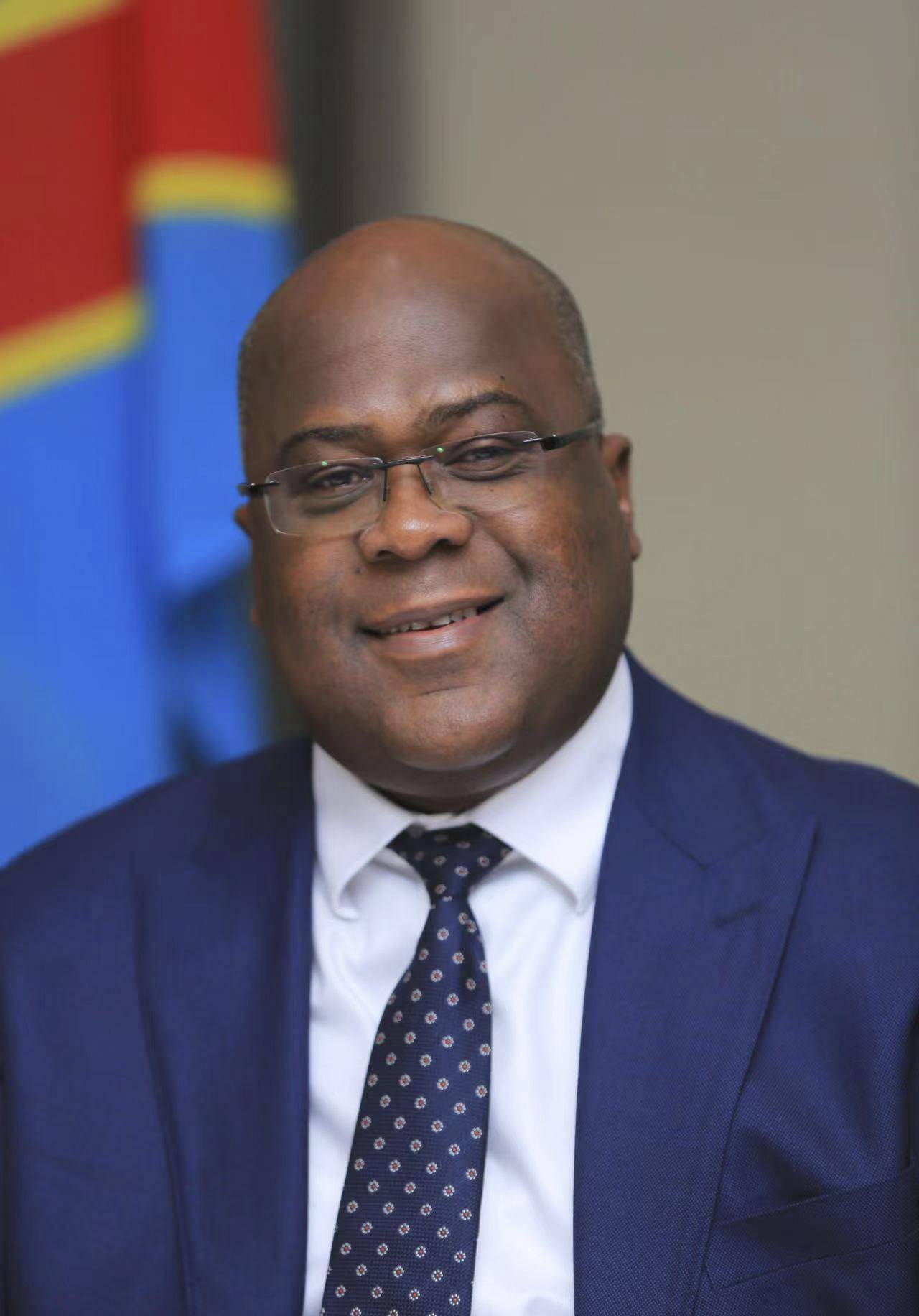 (时政)刚果民主共和国总统齐塞克迪_新华社_照片_北京