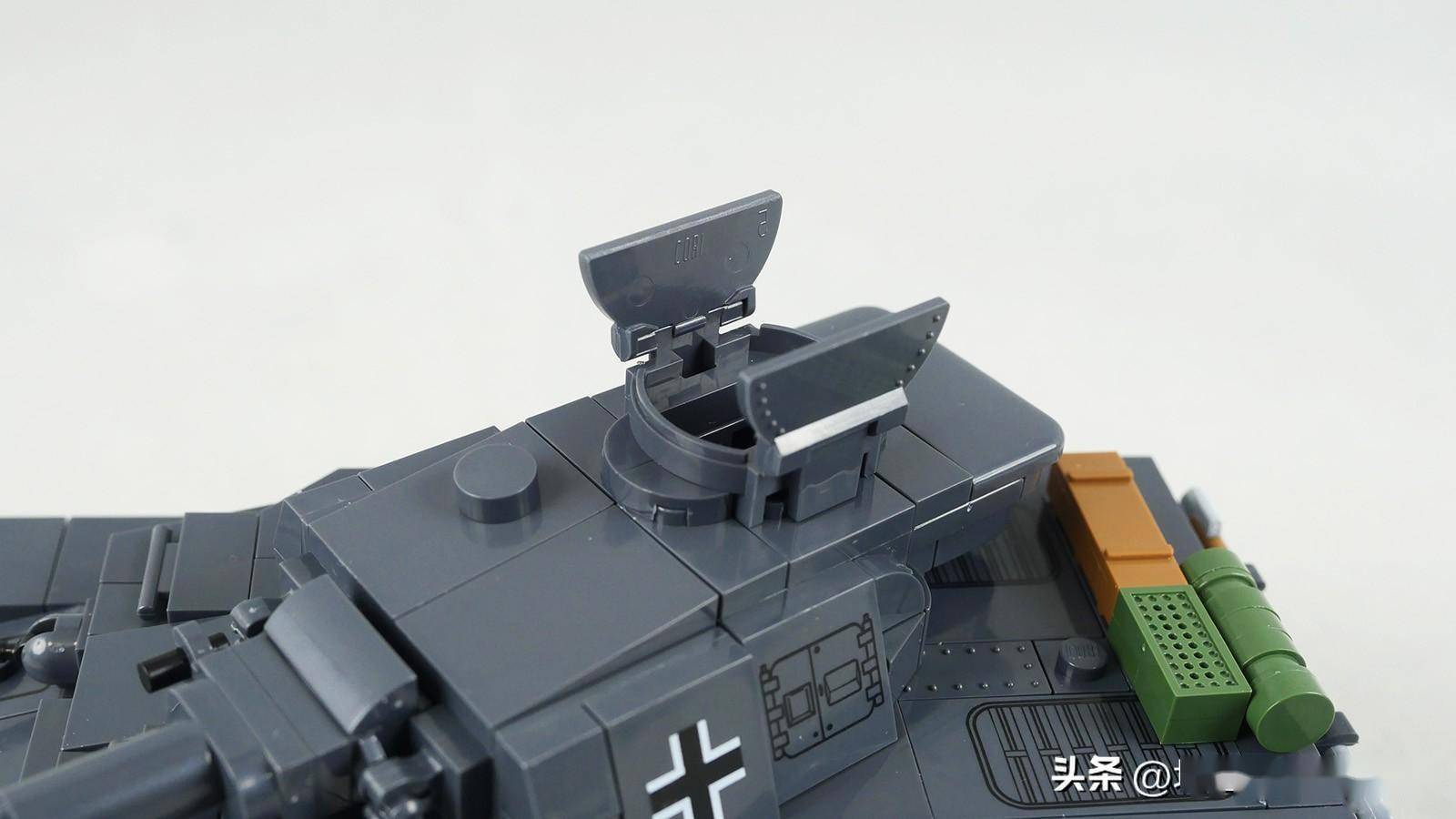 cobi积木《英雄连》联名款iv号小测_号坦克_比例_零件