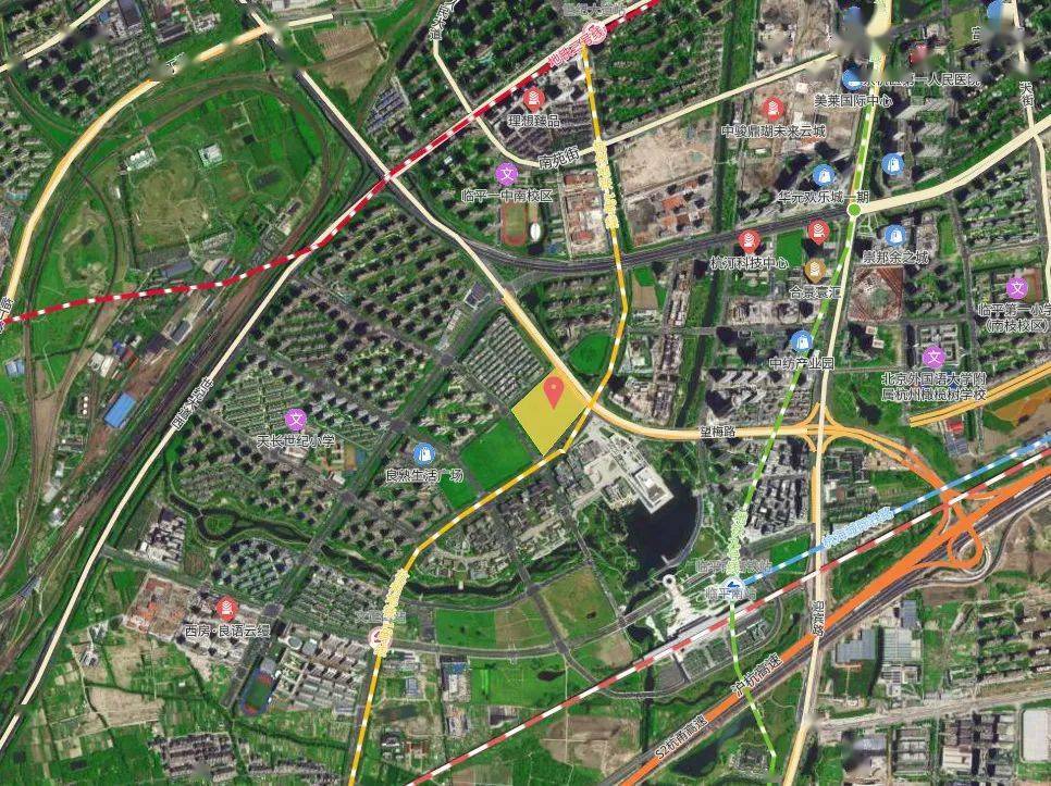 坤和西湖区龙坞单元浙江交控临平区乔司街道低密住宅项目公示