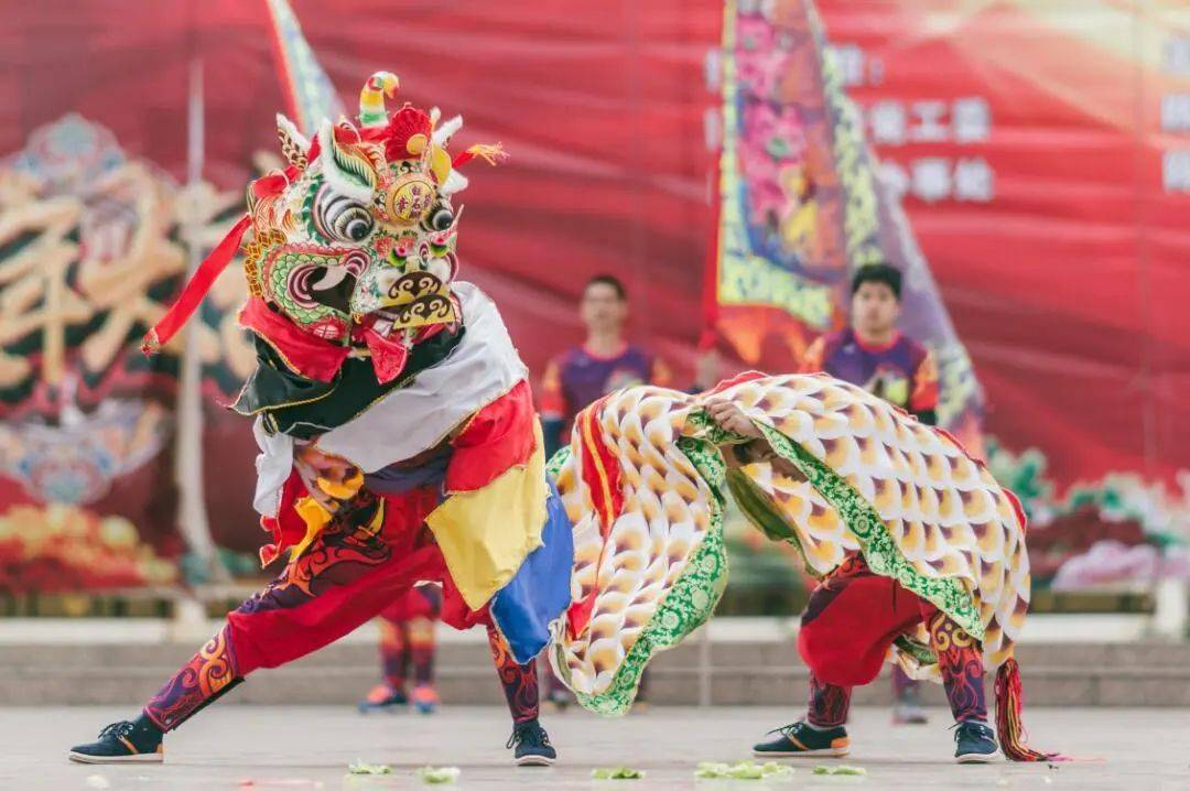 睢县麒麟舞图片