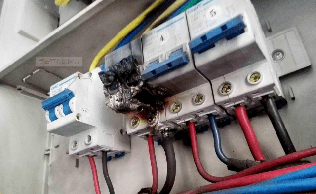 电线都燃了为什么空开不跳闸?80%的电工不知道!