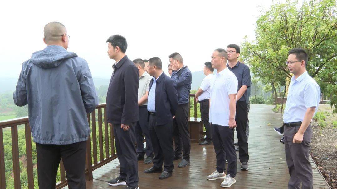 5月27日,玉屏侗族自治县县委书记杨启明一行10人到我县调研油茶产业