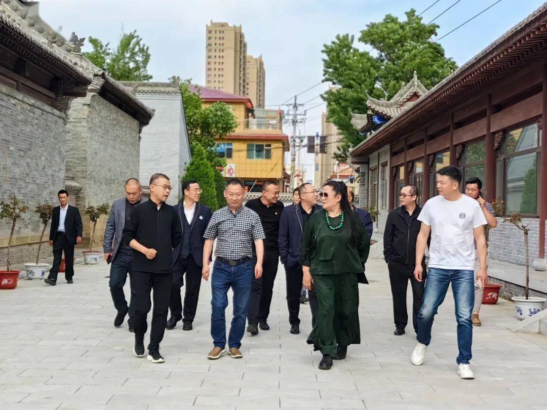邢如瑞董事长参观太谷文昌宫_卢军梅_武马俊_taigu