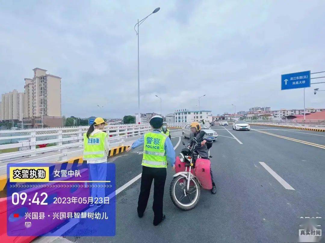 兴国交警开展常态化二轮车专项整治行动!