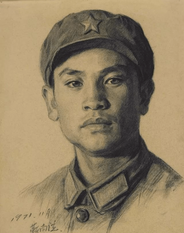 原央美老院长靳尚谊,148幅素描(收藏)_肖像_头像_女孩