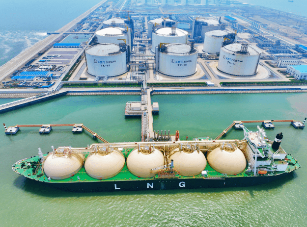 中石化天津lng接收站"泰"暖了!_供暖_建设_天然气