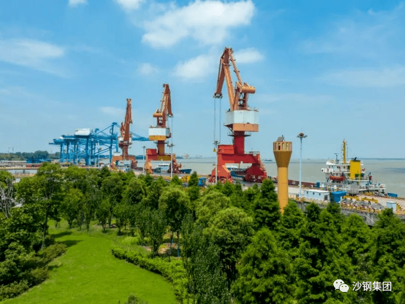 沙钢海力码头获评江苏"港口企业20强"_信息网_冶金_服务