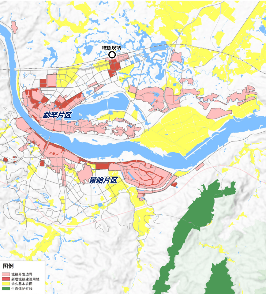 景洪市城区小学片区图图片