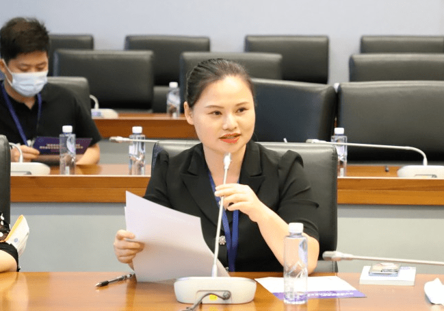 郭新梅深圳市中联建工程项目管理有限公司董事长与会拟上市企业代表