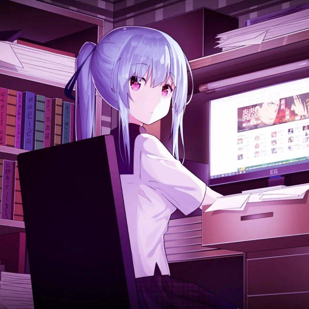 电竞优质动漫闺蜜头像_wi-fi_图片_字体