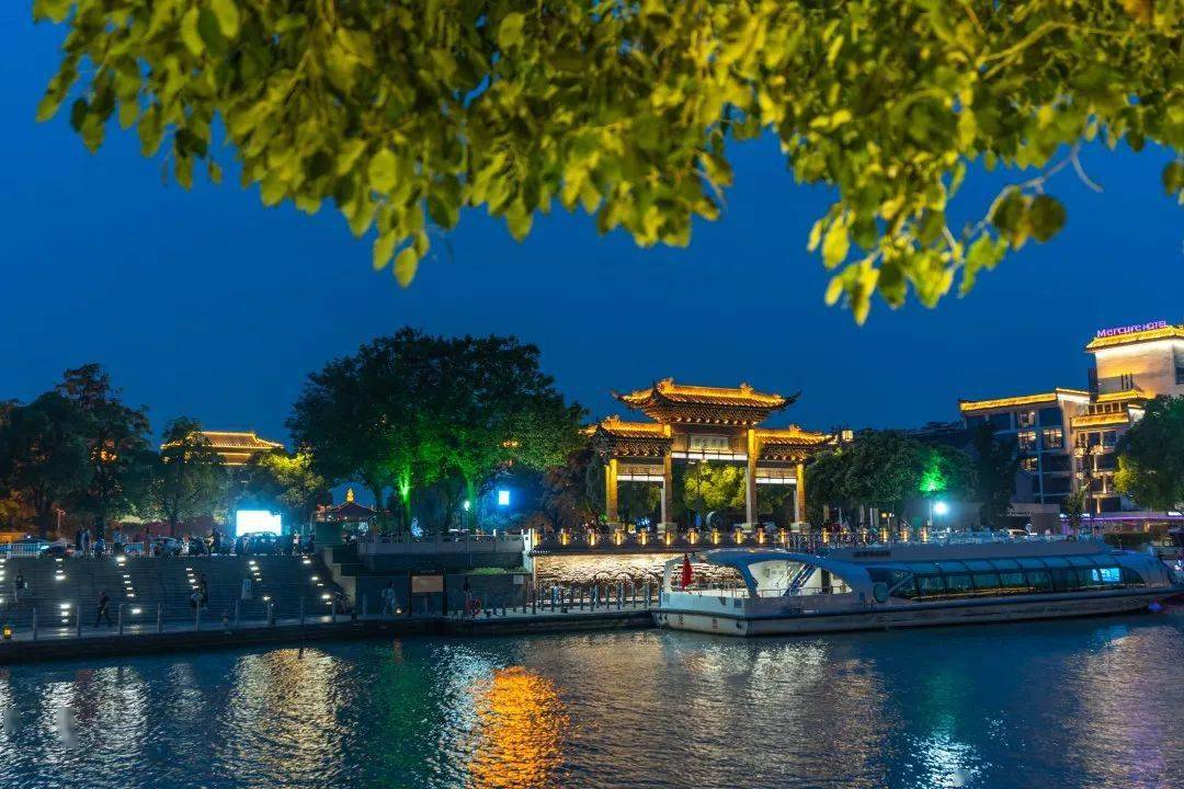 夜游新亮点~古运河东岸"上新"!_亲水_扬州_整治