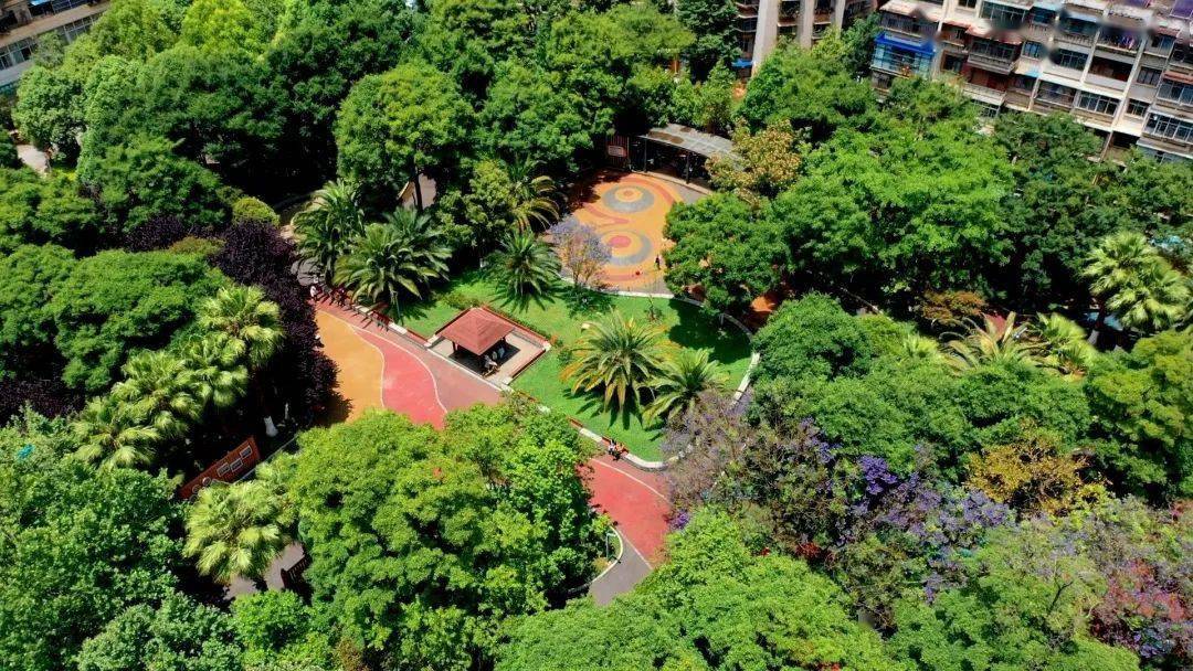目前,昆明市盘龙区已建成及改造七彩小游园,景润公园,席子营小游园等